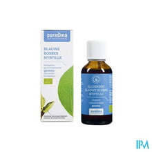 Afbeelding in Gallery-weergave laden, Purasana Puragemm Blauwe Bosbes 50ml
