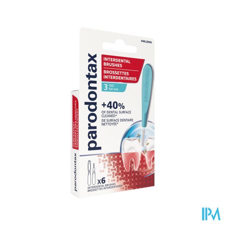 Parodontax Interdental Brushes 0,6mm 6