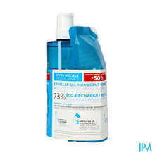 Afbeelding in Gallery-weergave laden, Lrp Effaclar Gel Mouss.400ml + Refill 400ml -50%
