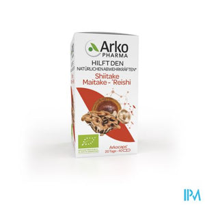 Arkocaps Shiitake Maitake Reishi Bio Caps 40