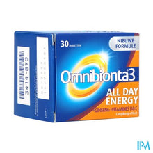 Charger l'image dans la galerie, Omnibionta3 All Day Energy Multivitamines voor Energie (30 tabletten)
