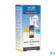 Bachbloesem Bio N39 Noodgevallen Nacht Spray 20ml