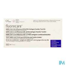 Charger l'image dans la galerie, Fluorec.kit Test Comb.a/geen Sars-cov2&inf.a/b&rsv

