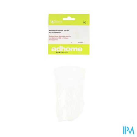 Neusbeker Economy 200ml Wit Transparant