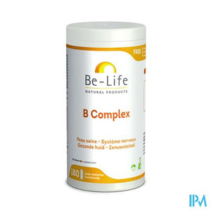 B Complex Vitamin Be Life Caps 180