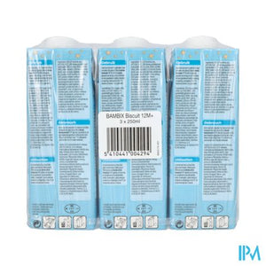 Bambix Groeimelk Biscuit 1+ 3x250ml