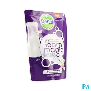 Dettol Foam Magic Orchidee/vanille Navulling 200ml