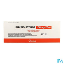 Load image into Gallery viewer, Sterop Physio Iv 20ml 0,9 % 10 Amp
