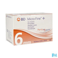 Bd Microfine+pentap. Pennaald. 0,23mm 32gx6mm 100
