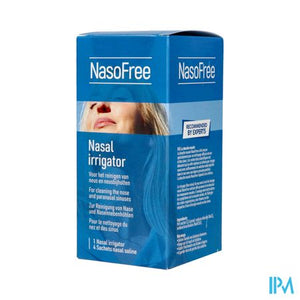 Nasofree Neusdouche Fl + 4 Zakjes