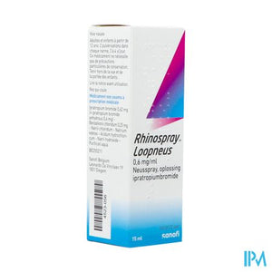 Rhinospray Loopneus 0,6mg/ml Neusspray Opl 15ml