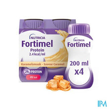 Afbeelding in Gallery-weergave laden, Fortimel Protein 2.4kcal Caramel 4x200ml
