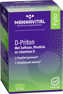 Mannavital D-priton V-caps 60