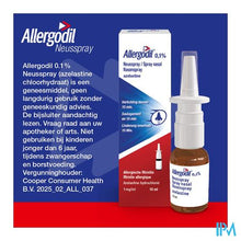 Load image into Gallery viewer, Allergodil Spray Nasal Fl 10ml
