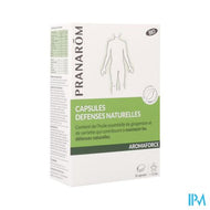 Pranarom Aromaforce Bio Natuur.weerstand Caps 30
