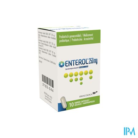 Enterol 250mg Caps Harde Dur 10 X 250mg