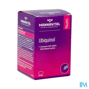 Mannavital Ubiquinol Caps 60