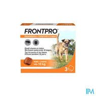 Frontpro 28mg >4-10kg Hond Kauwtabl 3
