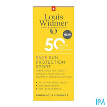 Afbeelding in Gallery-weergave laden, Widmer Face Sun Protection Sport 50* 50ml
