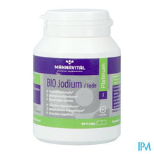 Afbeelding in Gallery-weergave laden, Mannavital Jodium Platinum Bio V-caps 90
