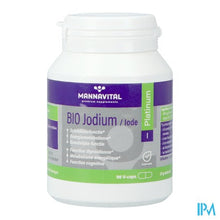 Load image into Gallery viewer, Mannavital Jodium Platinum Bio V-caps 90
