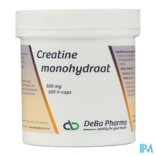 Charger l'image dans la galerie, Creatine Monohydraat Caps 100x500mg Deba
