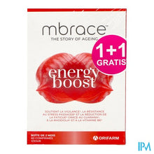 Afbeelding in Gallery-weergave laden, Mbrace Energy Boost Tabl 60x2 1+1 Gratis
