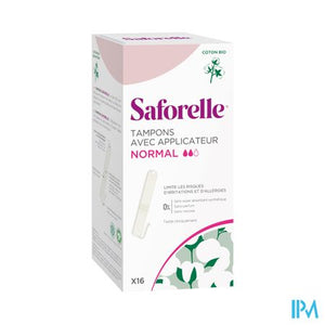 Saforelle Tampons Inbrenghuls Normaal 16