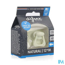 Load image into Gallery viewer, Difrax Fopspeen Natural 12m+ Uni/pure Assorti
