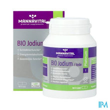 Load image into Gallery viewer, Mannavital Jodium Platinum Bio V-caps 90
