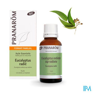 Eucalyptus Radie Bio Ess Olie 30ml Pranarom