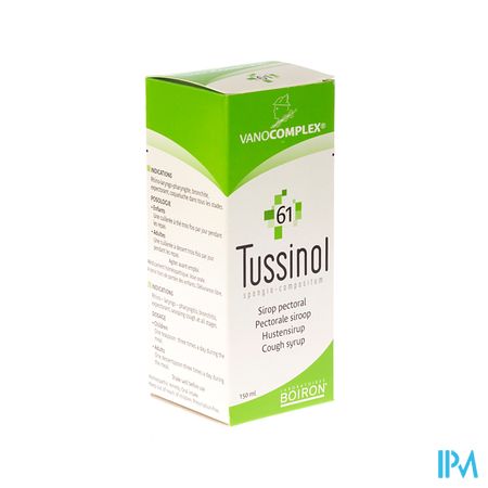 Vanocomplex N61 Tussinol Sir 150ml Unda