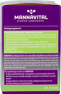 Mannavital Venoton V-caps 60