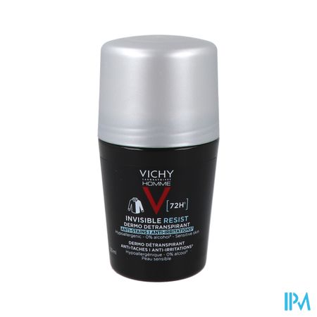 Vichy Homme 72h Invisible Resist Deo Roll 50ml