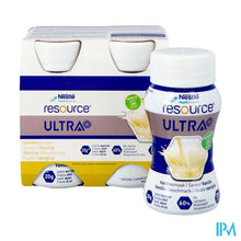 Afbeelding in Gallery-weergave laden, Resource Ultra+ Vanillesmaak 4x125ml Nf
