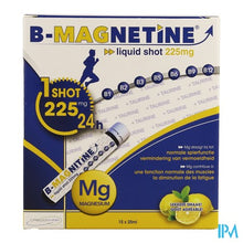 Afbeelding in Gallery-weergave laden, B-magnetine Liquid Shot 225mg 15x25ml Credophar
