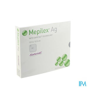 Mepilex Ag Verband Steriel 12,5x12,5cm 5 287121