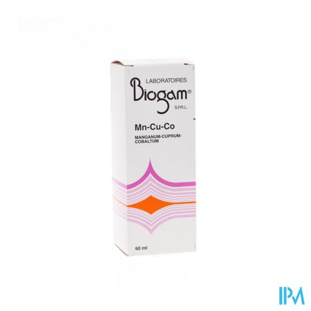 Biogam Mn-cu-co Fl 60ml