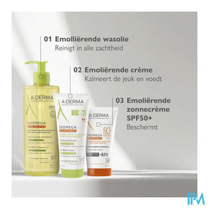 Aderma Exomega Control Zonnecreme Spf50+ 150ml