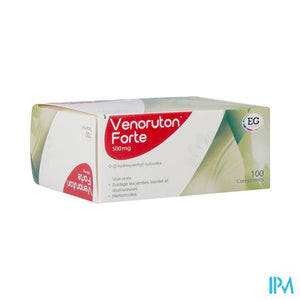 Venoruton Forte Impexeco 100 X 500mg Pip