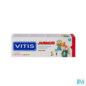 Vitis Junior Gel Tandpasta 75ml