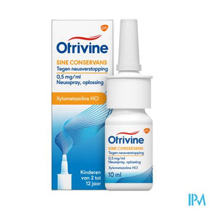 Otrivine Sine Conserv. 0,05% Spray 10ml