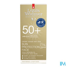 Afbeelding in Gallery-weergave laden, Widmer Sun Face Protection 50 N/parf Tube 50ml
