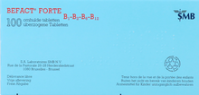 Afbeelding in Gallery-weergave laden, Befact Forte B1-b2-b6-b12 Omhulde Tabl 100
