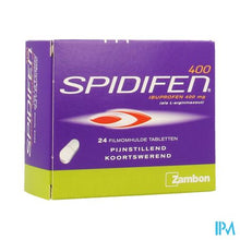 Afbeelding in Gallery-weergave laden, Spidifen 400 Comp Enrob 24 X 400mg
