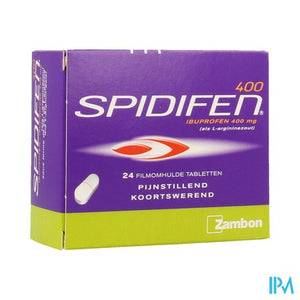 Spidifen 400 Comp Enrob 24 X 400mg