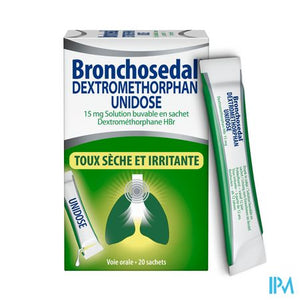 Bronchosedal Dextromethor.15mg Opl Zakje 20x5ml Ud