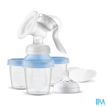 Afbeelding in Gallery-weergave laden, Philips Avent Via Natural Borstpomp
