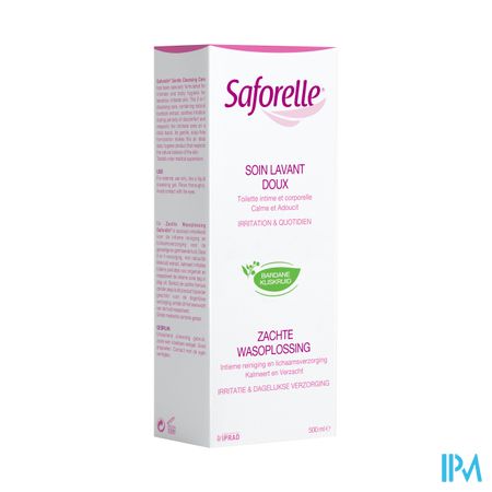 Saforelle Zachte Wasoplos. 500ml +inlegkruisjes 30