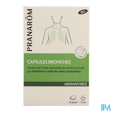 Charger l'image dans la galerie, Aromaforce Bio Bronchien Caps 30
